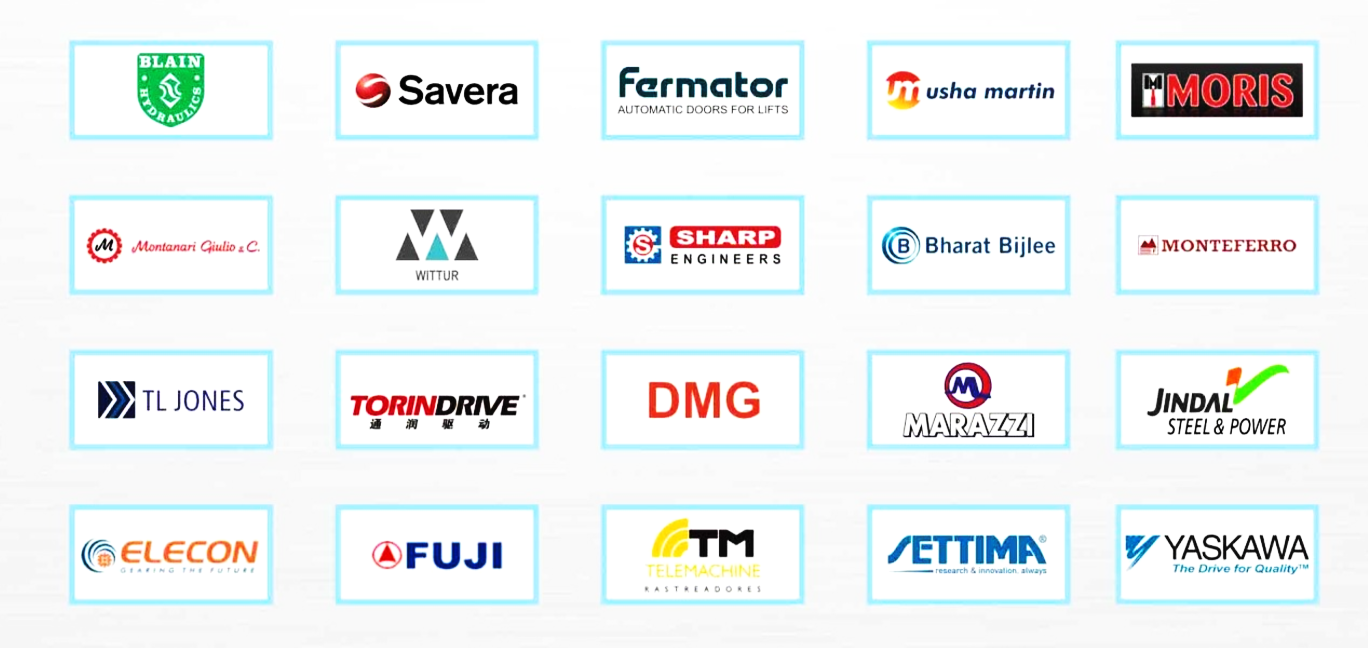 Arkown's trusted brand partners in door and elevator solutions