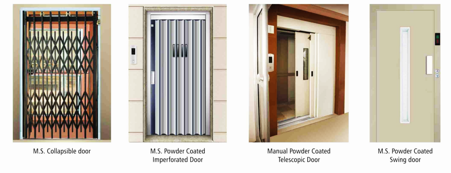 Arkown manual elevator door design with premium finish