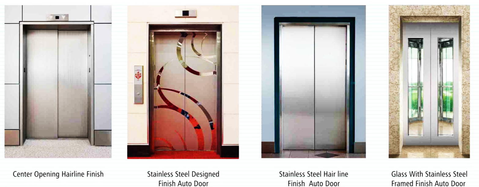 Arkown automatic elevator door featuring modern design and advanced functionality